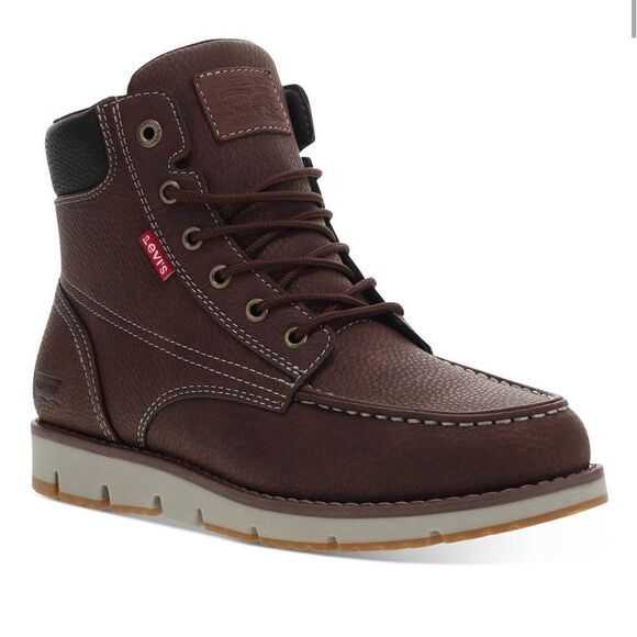 Levi’s Men\'s Dean WX UL Faux-Leather Rugged Casual Hiker Chukka Boots main image 5